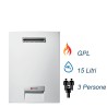 Vaillant Scaldabagno a Gas  per esterno outsideMAG 15 litri low NOx cod. MAG 1581-5 RT GPL