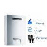 Vaillant Scaldabagno a Gas  per esterno outsideMAG 17 litri low NOx cod. MAG 1781-5 RT Metano