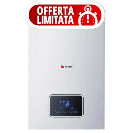 PROMO SCALDABAGNO GAS HERMANN SAUNIER DUVAL OPALIA F 12/1 LRT (P-IT) 11 L/MIN METANO